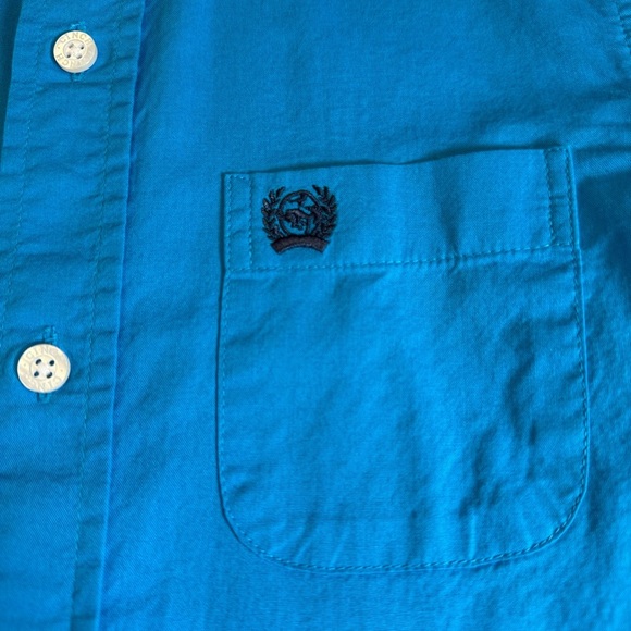 Cinch Vibrant Blue Casual Button-Down Shirt - Picture 3 of 9